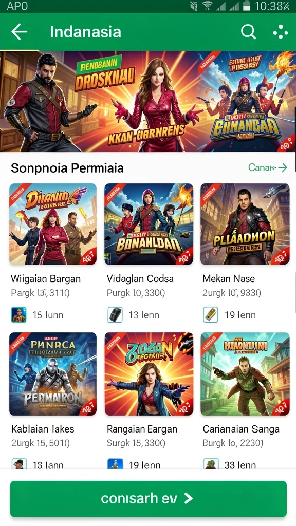 Beragam pilihan permainan menarik.