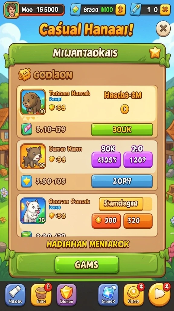 Tangkapan layar ketiga menampilkan fitur multiplayer dengan pemain lain.