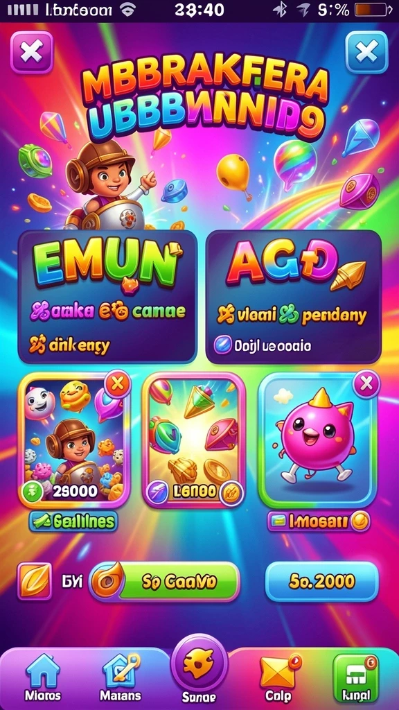 Pengaturan level dengan tantangan yang unik.