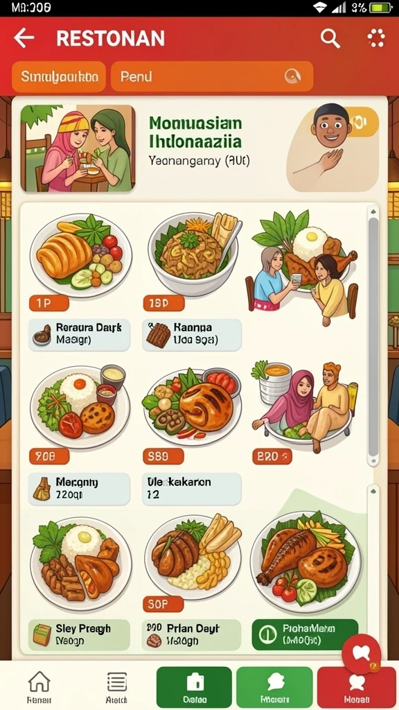 Tantangan seru di setiap level permainan.