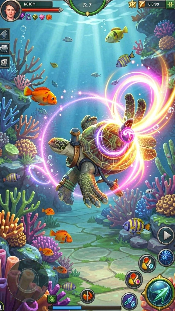Gameplay seru dengan mode multiplayer.