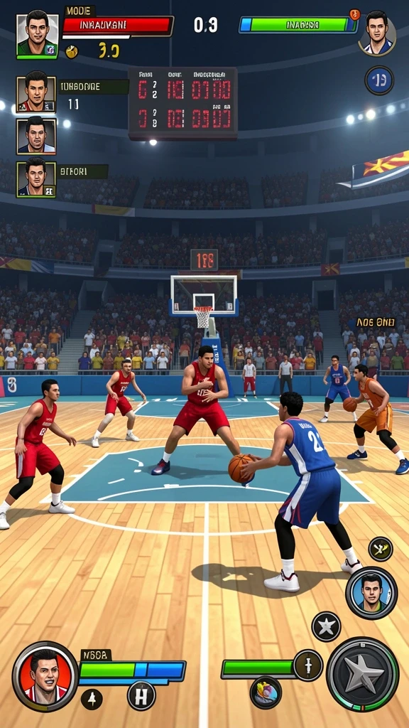 Fitur permainan multiplayer yang seru dan kompetitif.