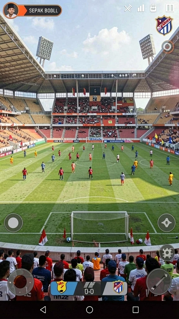 Screenshot menampilkan karakter utama dalam aksi.