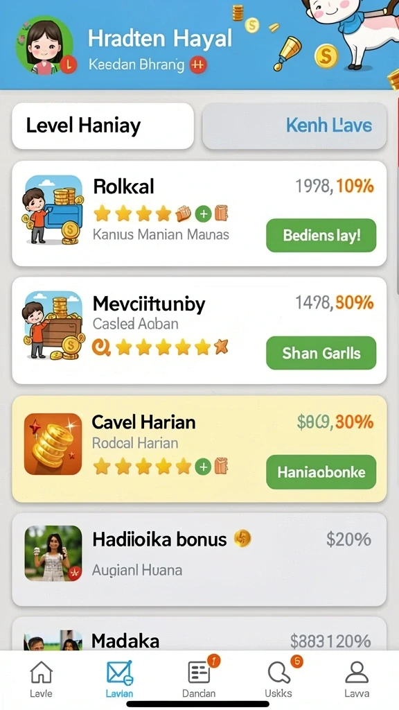 Antarmuka yang ramah pengguna dan mudah dinavigasi.