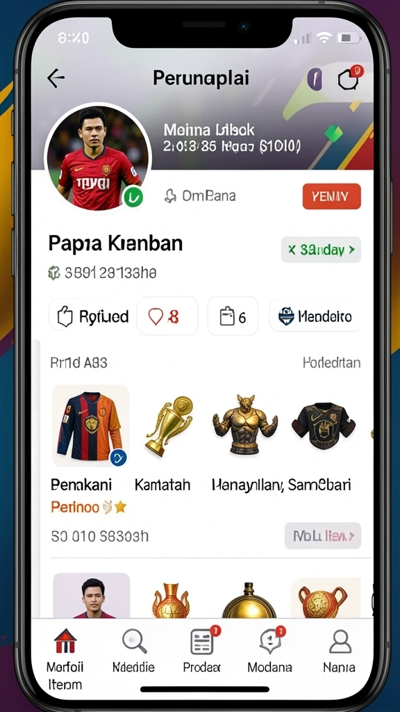 Tangkapan layar menampilkan avatar karakter yang siap berpetualang.