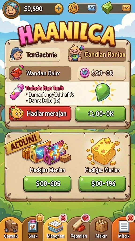 Pengguna dapat mengakses berbagai fitur bonus dengan mudah.