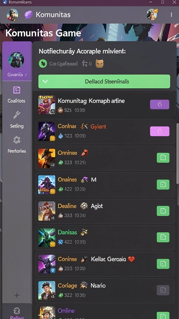 Mode permainan multiplayer yang seru dan kompetitif.