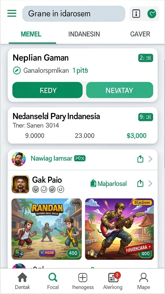 Grafis yang memukau dan cerah.