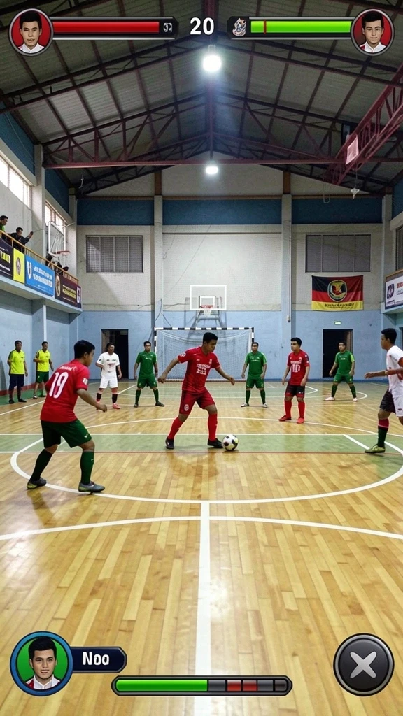Karakter-karakter unik yang bisa dipilih.