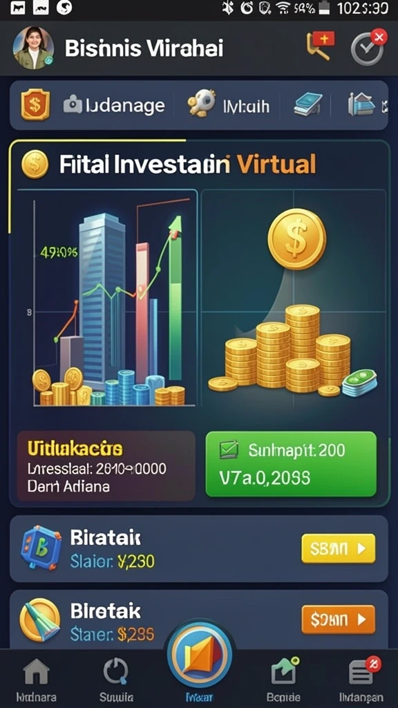Fitur kompetisi global dengan pemain lain.