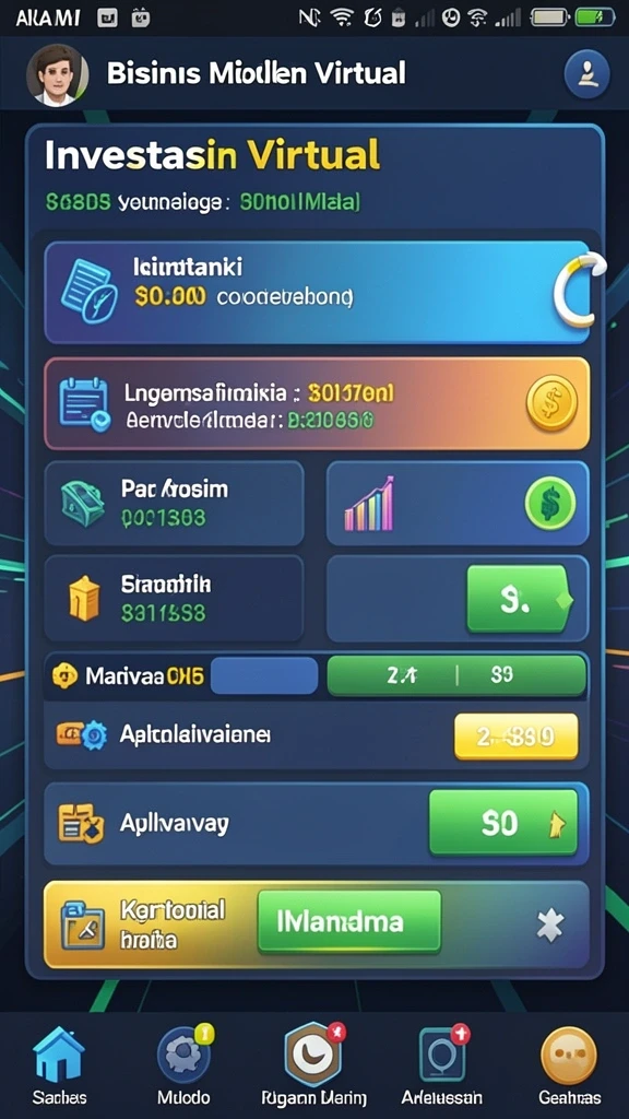 Tangkapan layar dari mode turnamen yang seru.