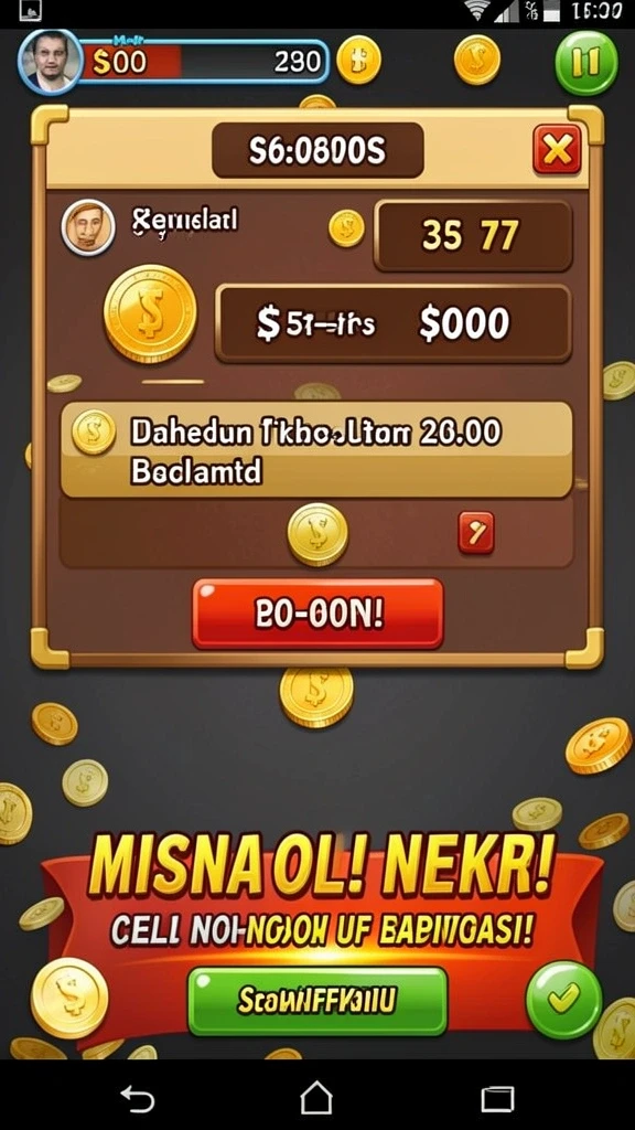 Tampilan antarmuka yang modern dan menarik.