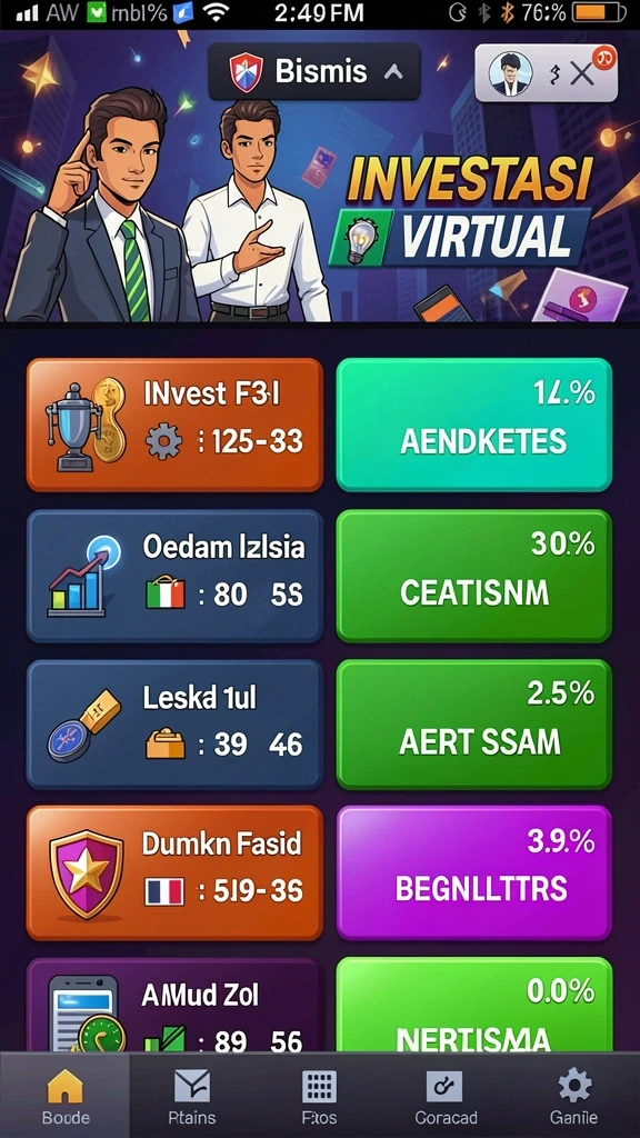 Menampilkan beberapa karakter unik dalam permainan IDN789.