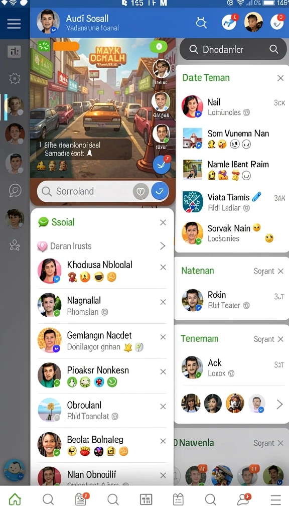 Tantangan level yang beragam dan menantang.