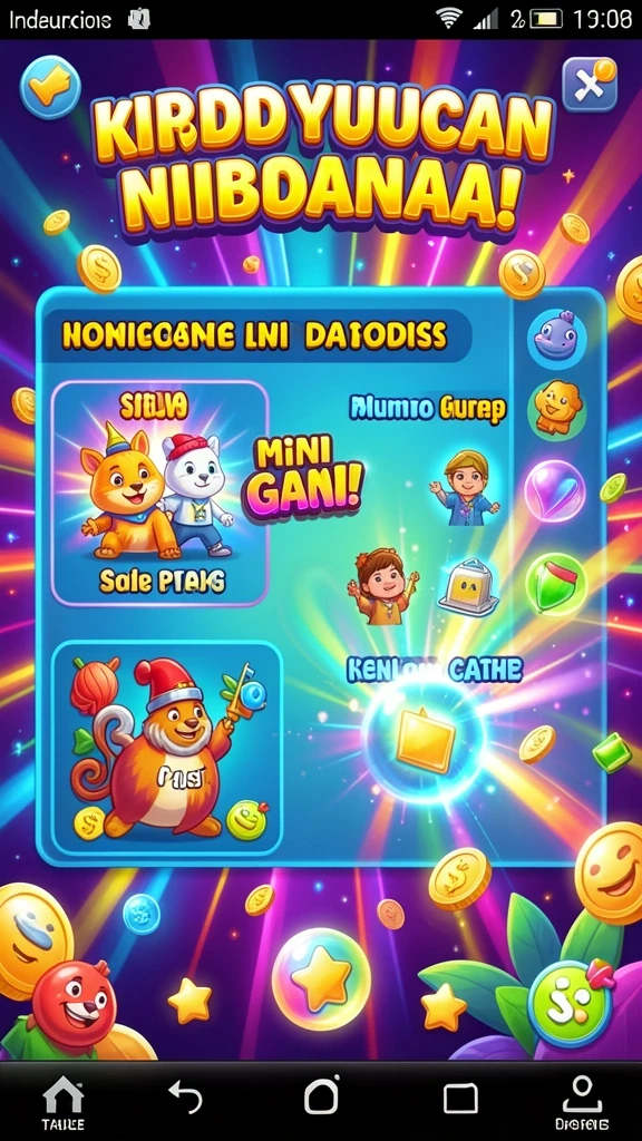 Tampilan antarmuka pengguna yang ramah dan menarik.