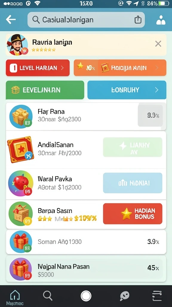 Tampilan antarmuka yang menarik dan ramah pengguna.