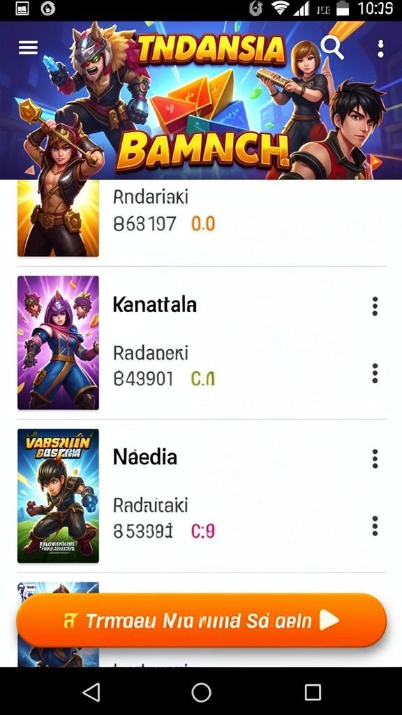 Pengalaman bermain yang seru dan kompetitif.