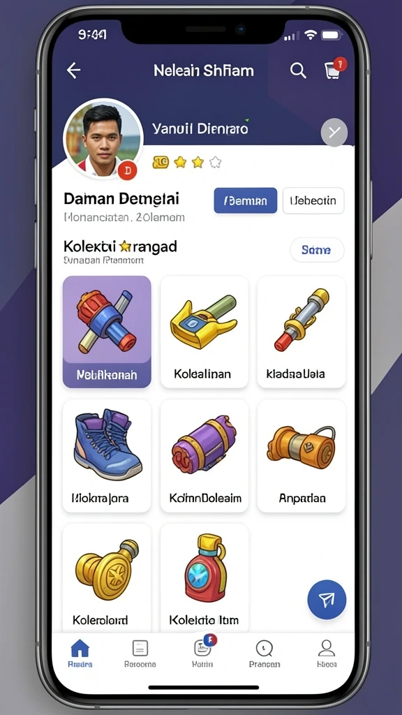 Tampilan antarmuka yang menarik dan mudah digunakan.