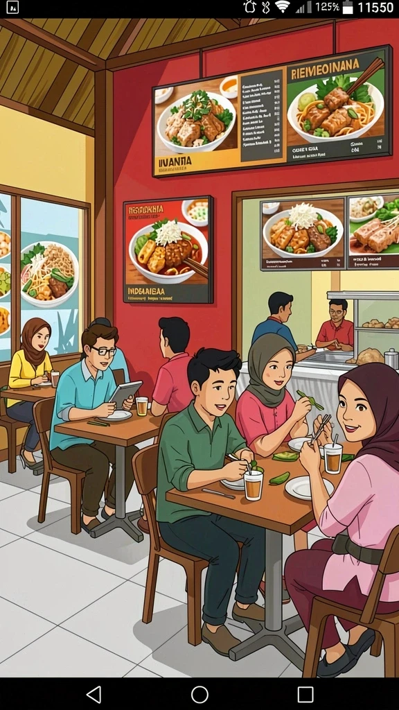 Tampilan antarmuka yang menarik dan mudah digunakan.