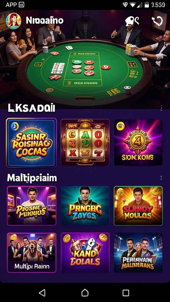 Tampilan grafik yang memukau dan berwarna-warni.