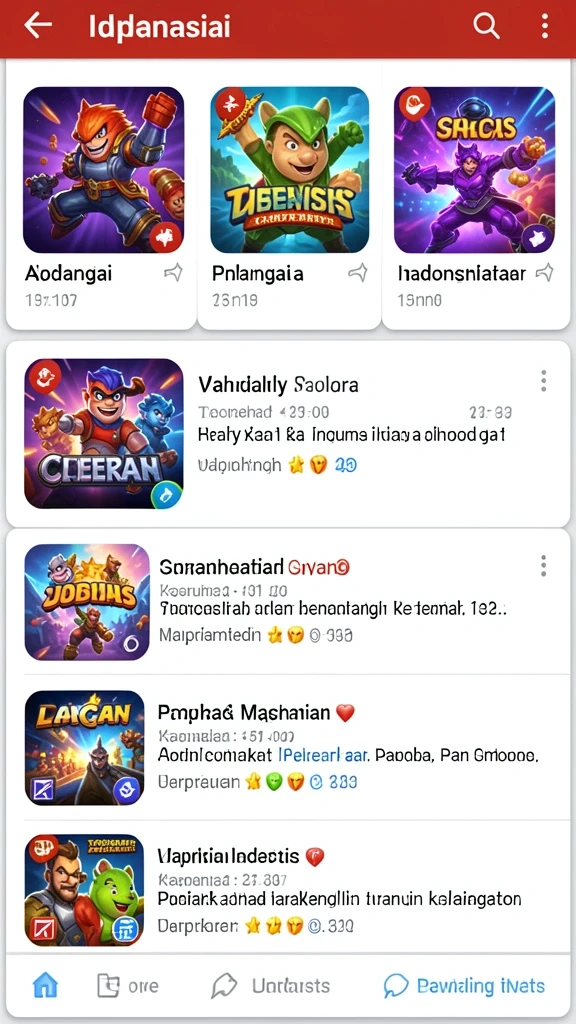 Grafik yang memukau dan penuh warna.
