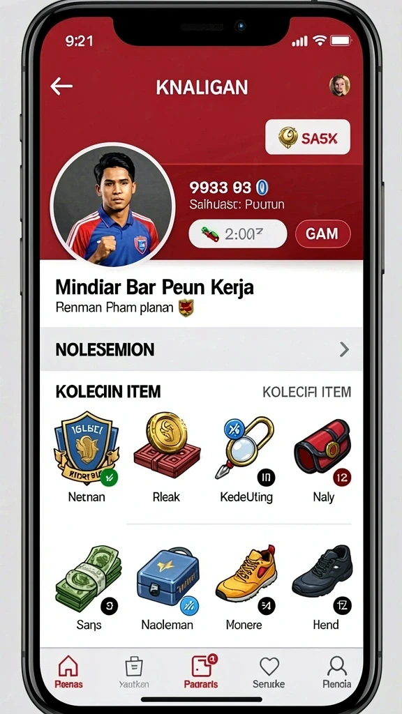 Berbagai pilihan permainan yang menggugah selera.