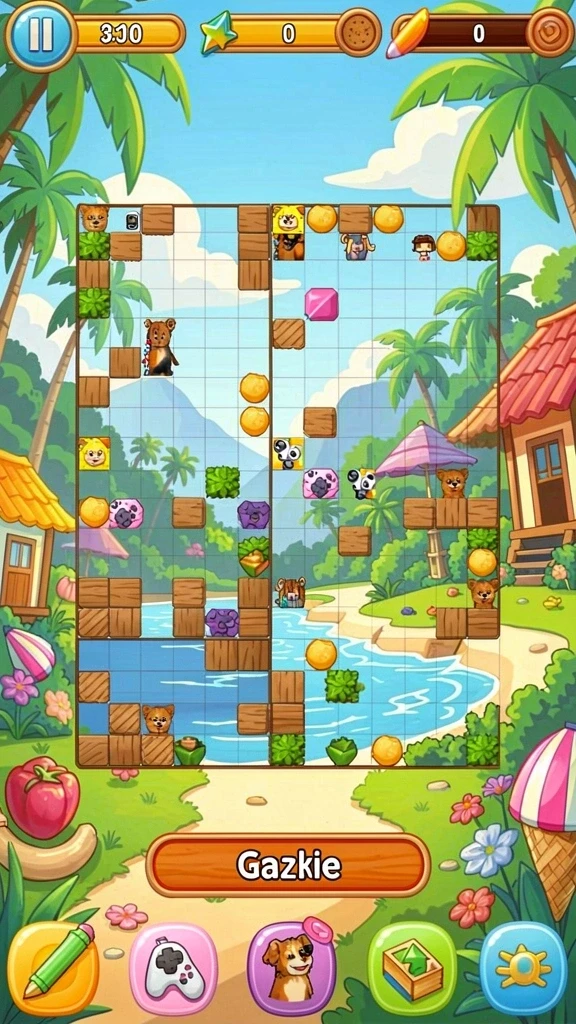 Gameplay seru yang membuat ketagihan.