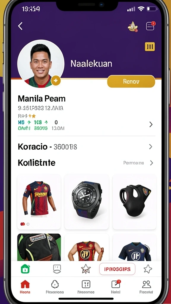 Tampilan main yang menarik dan interaktif.