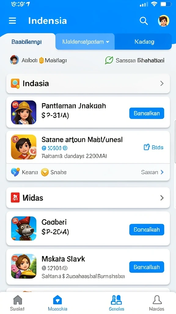 Antarmuka menarik dengan navigasi yang mudah.
