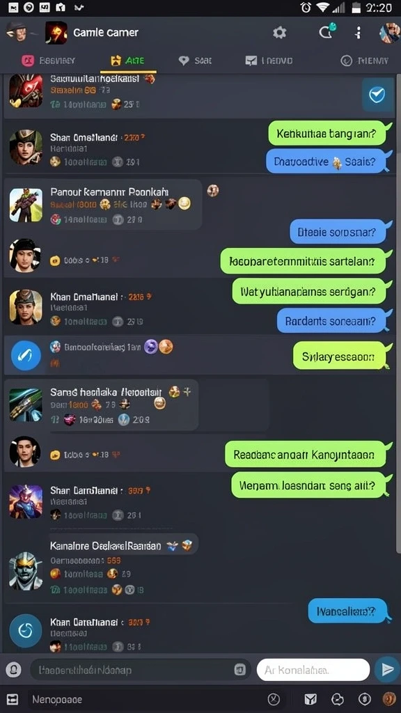 Menampilkan suasana petualangan yang menegangkan.
