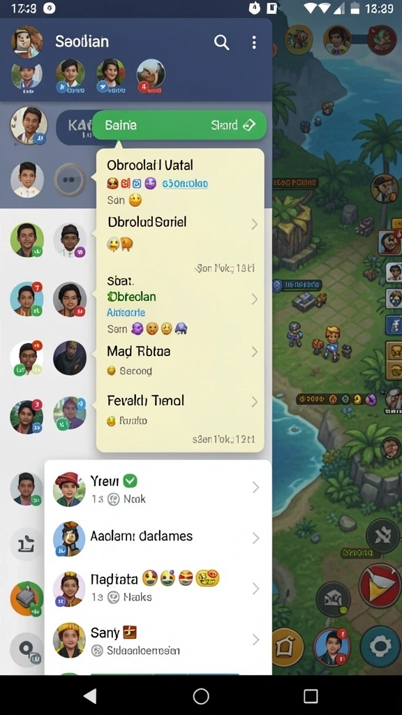 Fitur turnamen yang seru dan menarik.