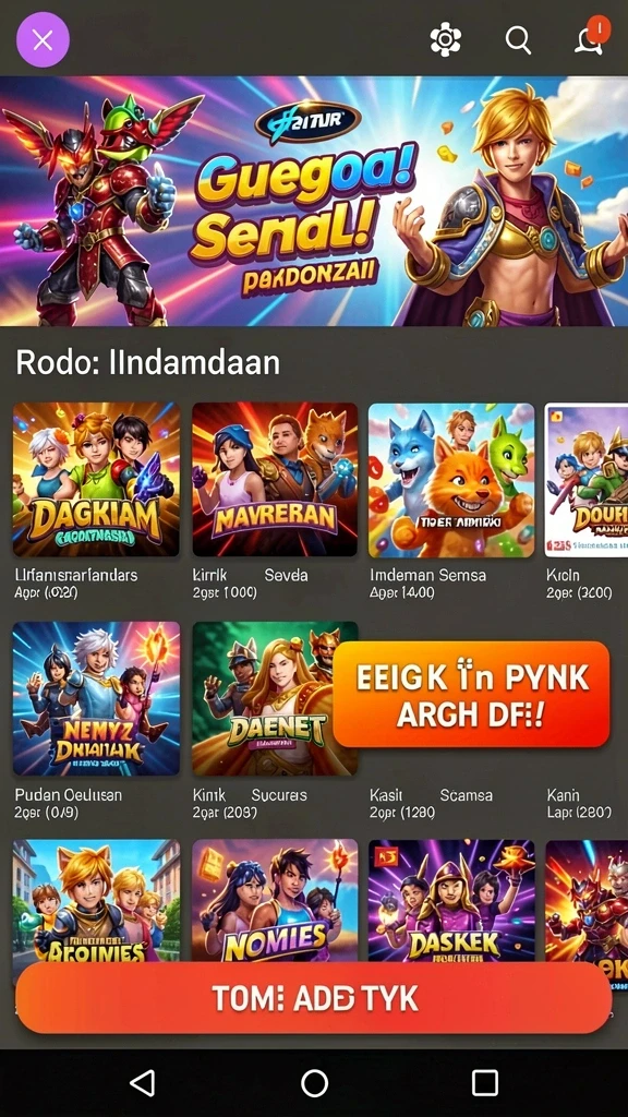 Suasana pertandingan yang intens dan mendebarkan.