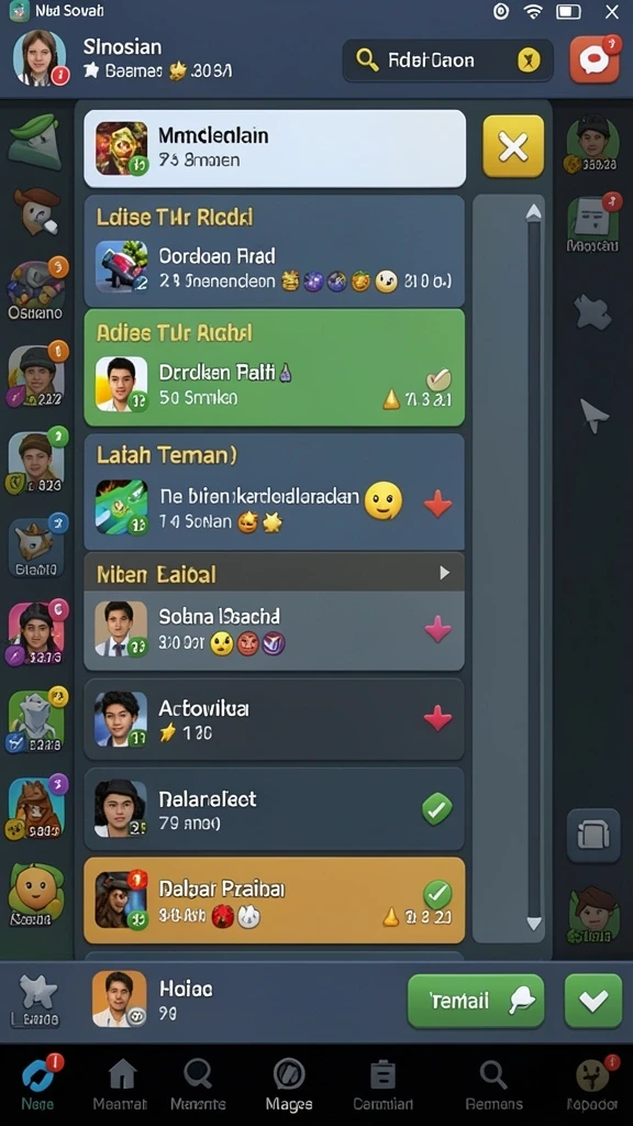 Tampilan antarmuka yang user-friendly dan menarik.