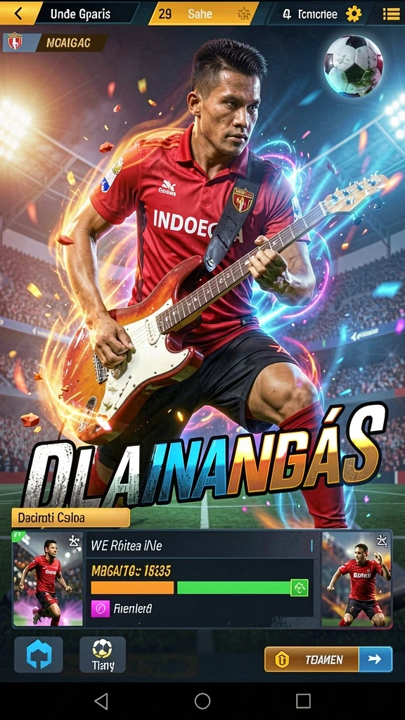 Tampilan game yang penuh warna dan dinamis.